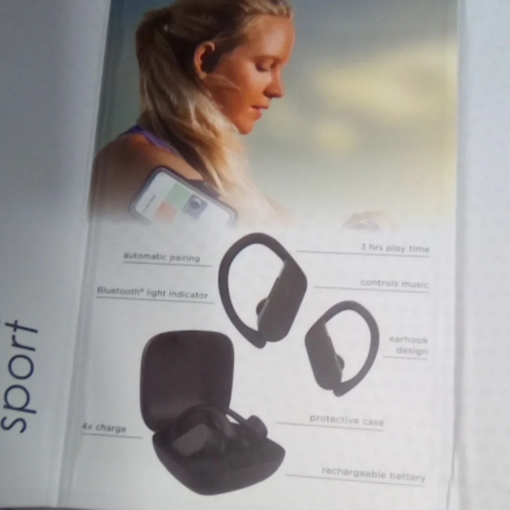 Air Vibes sport true wireless Bluetooth earphones